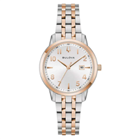 Armbanduhr Bulova Dame Classics in Stahl 98M140